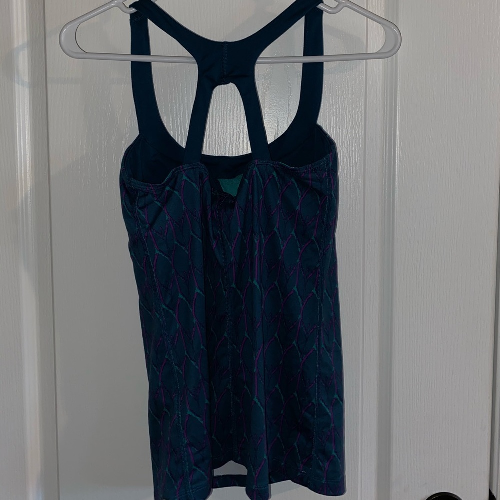 Eddie Bauer Blue Athletic Tank Top.